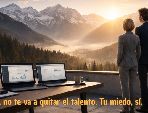 La IA no te va a quitar el talento. Tu miedo, sí.
